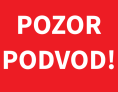 UPOZORNĚNÍ NA PODVODNÉ JEDNÁNÍ / FRAUDULENT CONDUCT 